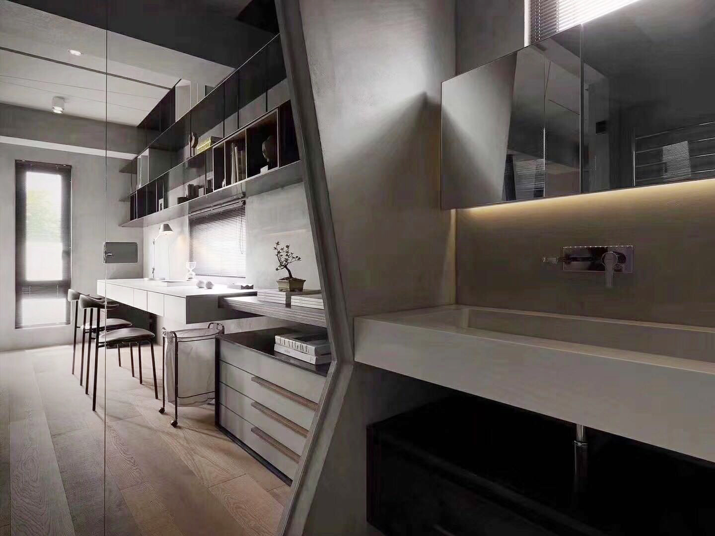 星星凯旋国际三居128平米简约现代风格装修案例-卧室 星星凯旋国际三居128平米简约现代风格装修案例-卧室