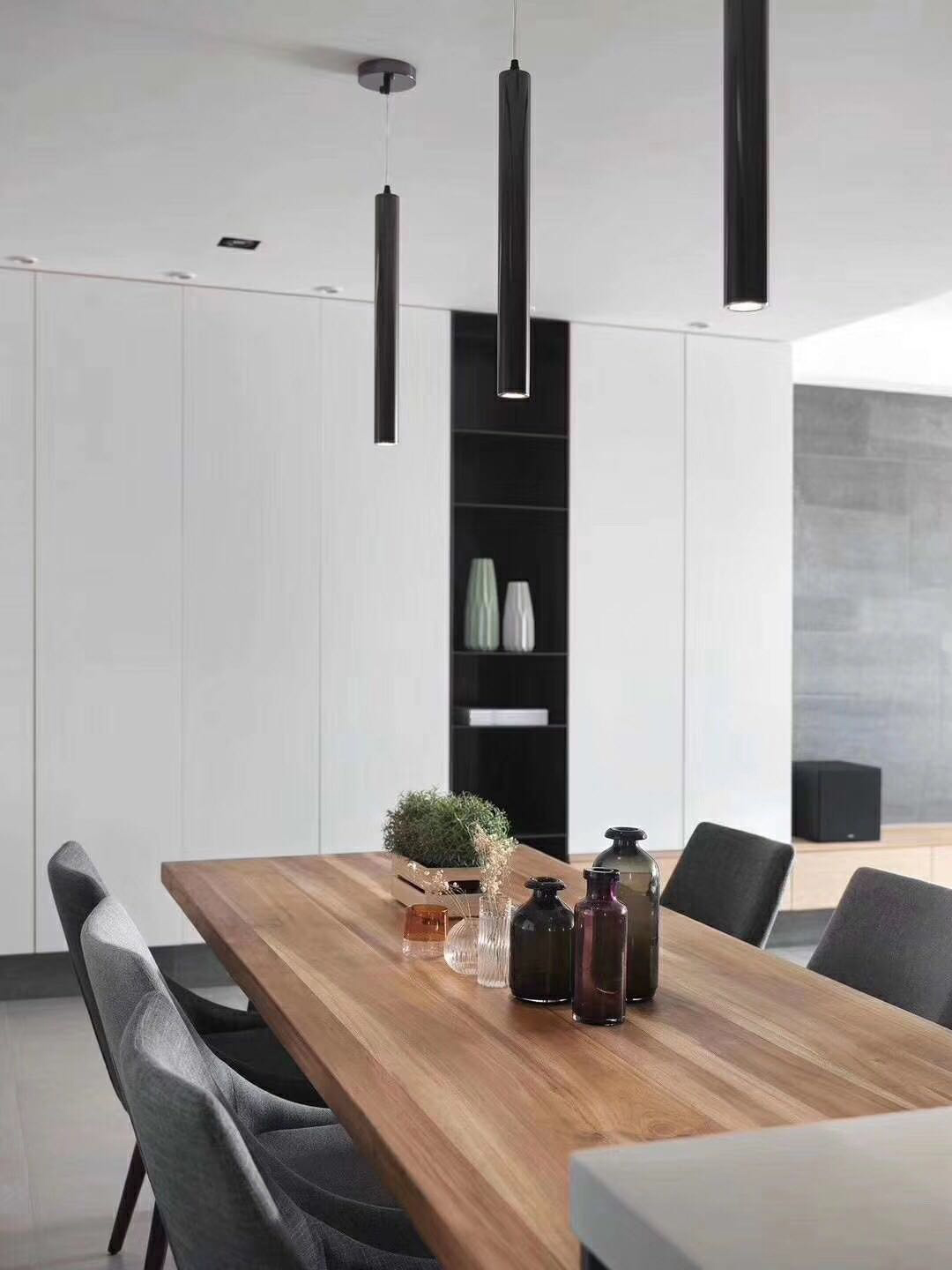 星星凯旋国际三居128平米简约现代风格装修案例-餐厅一角 星星凯旋国际三居128平米简约现代风格装修案例-餐厅一角