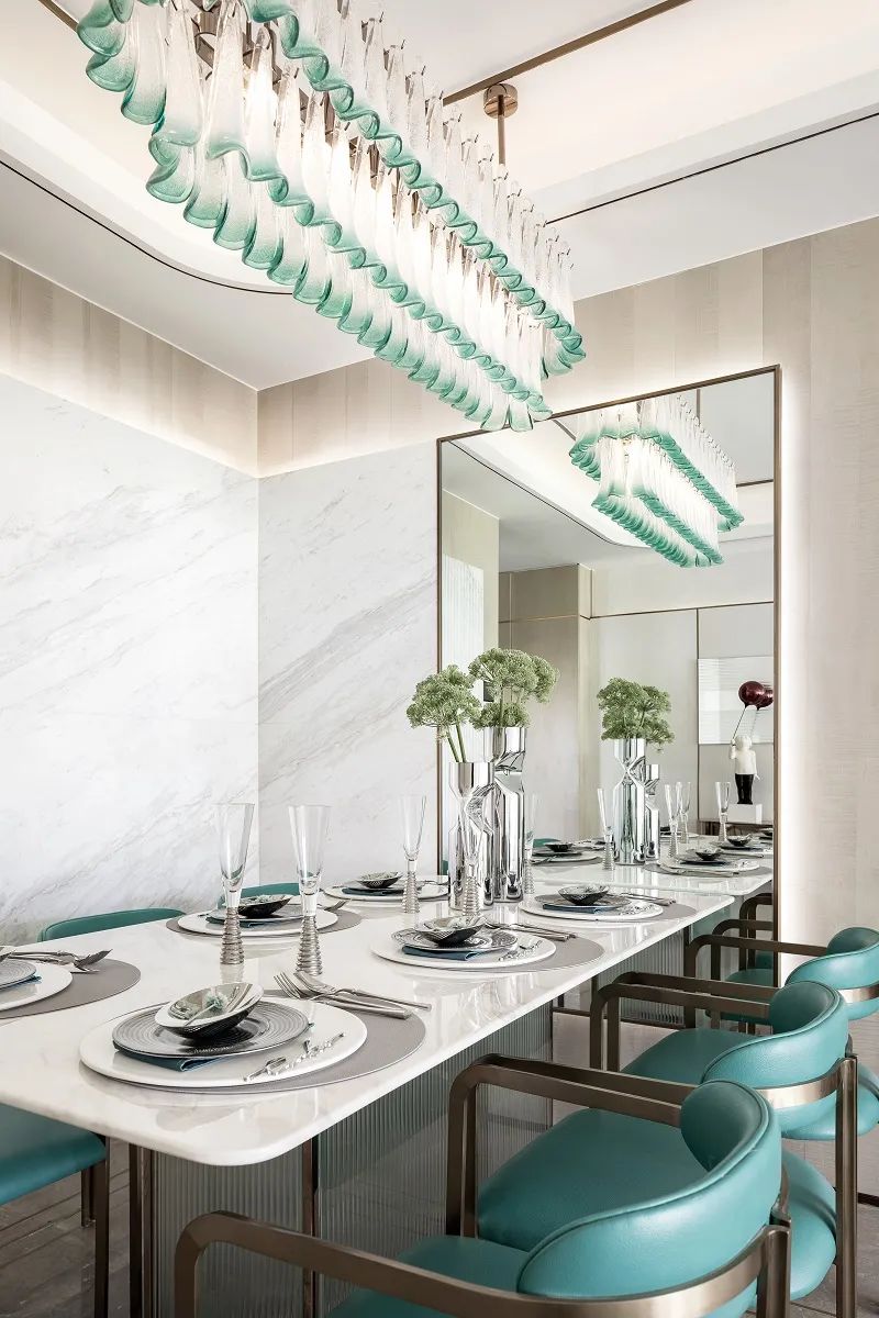 现代摩登风格室内设计家装案例-餐厅 现代摩登风格室内设计家装案例-餐厅